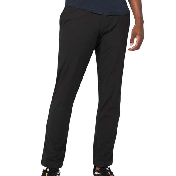 Lululemon Commission Pant Classic Warpstreme Black Men's Size 31 x 28 EUC - Picture 1 of 9